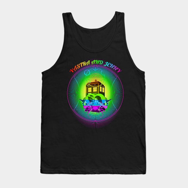 VASTRA AND JENNY RAINBOW VERSION Tank Top by KARMADESIGNER T-SHIRT SHOP